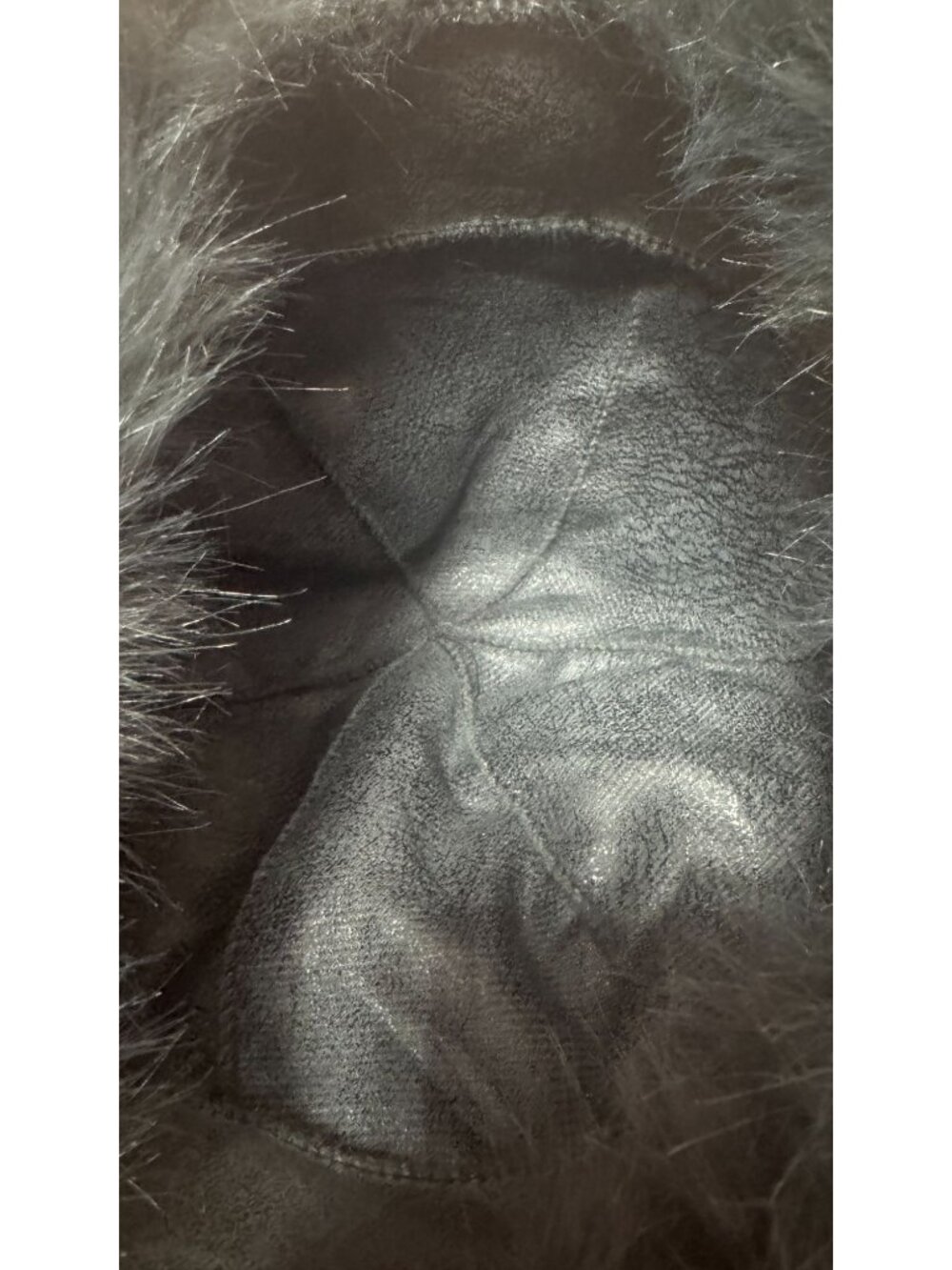 2/$30 Faux Fur Mink Milky White OS Hat Brimless Plush Fluffy Skiing Warm - Picture 6 of 8